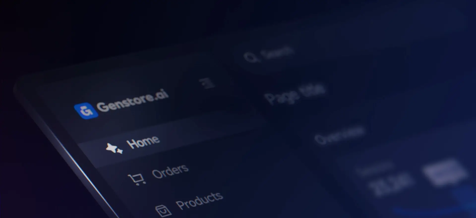 build online store on genstore ai